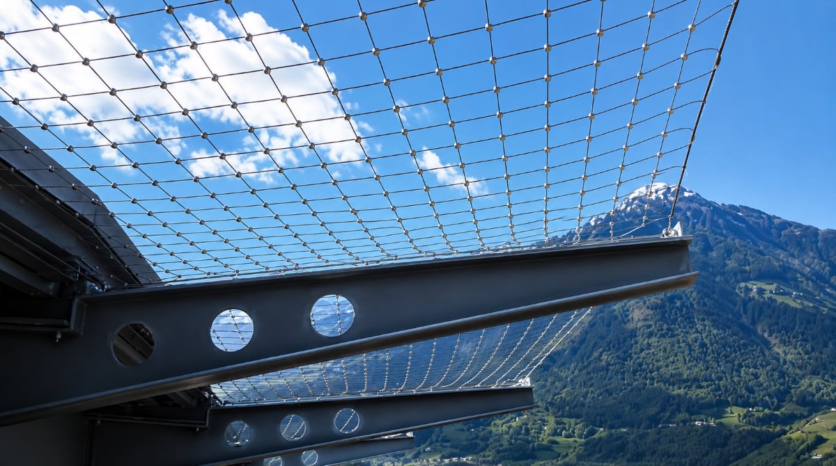 Custom-Made Steel Wire Rope Nets