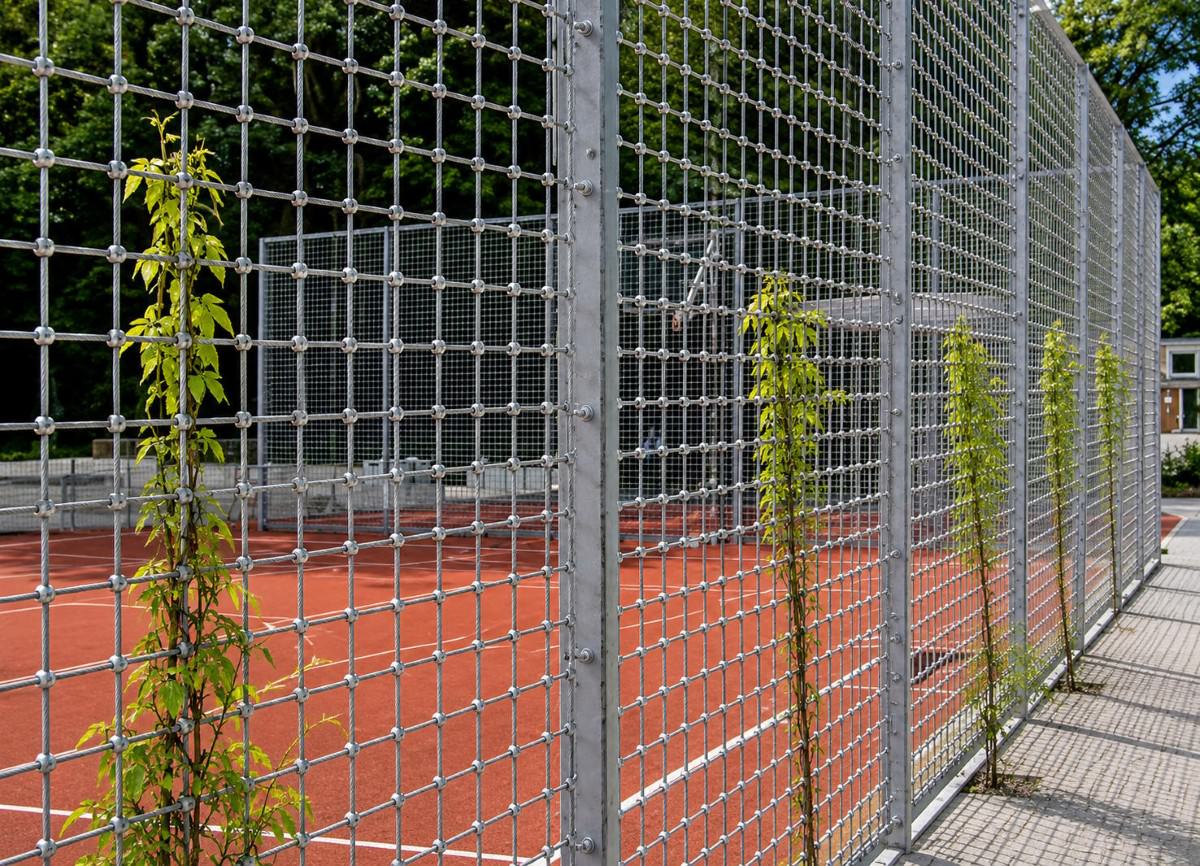 Custom-Made Steel Wire Rope Nets