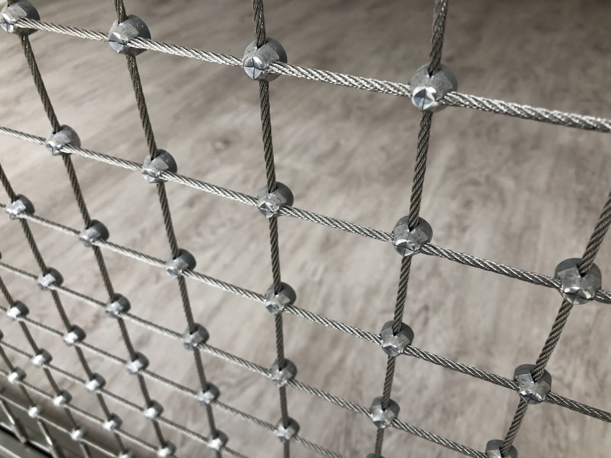 Custom-Made Steel Wire Rope Nets