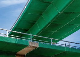 Autobahnbrücken-Sicherheitsnetz