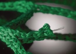 Kunststoffnetze mit Stahleinlage