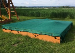 Sandkasten-Abdecknetze