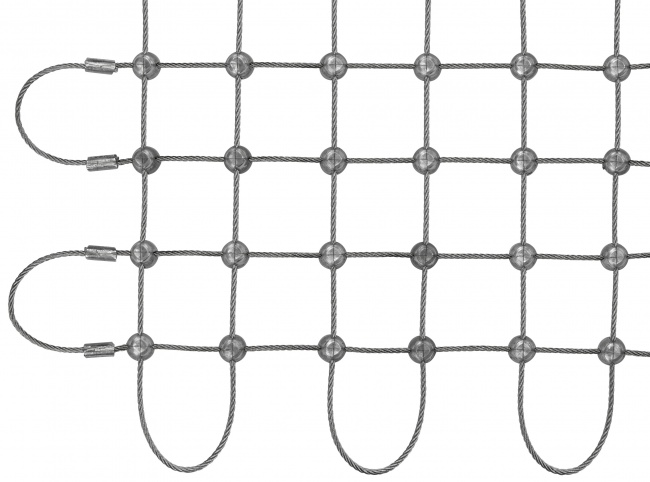 Drahtnetz aus Edelstahl (1,5 mm/25 mm) | Schutznetze24