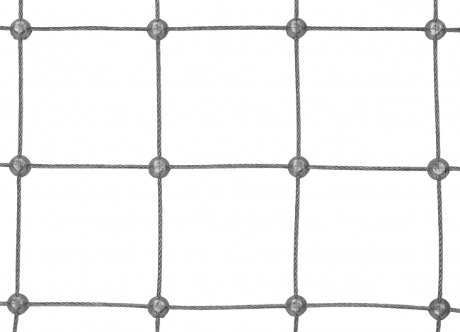 Custom-made Stainless Steel Wire Rope Mesh (1.5 mm/50 mm) | Safetynet365