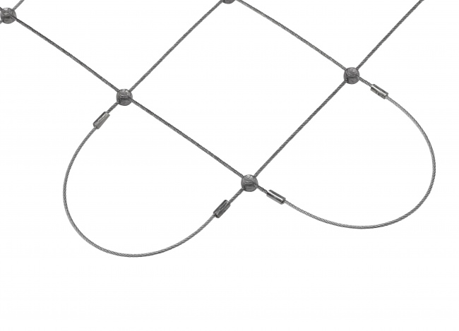 Schutznetz aus Edelstahl nach Maß (1,5 mm/75 mm) | Schutznetze24