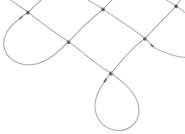 Stahldrahtseilnetz nach Maß (1,5 mm/150 mm) | Schutznetze24