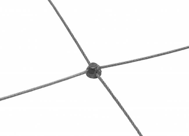 Stahldrahtseilnetz nach Maß (1,5 mm/150 mm) | Schutznetze24