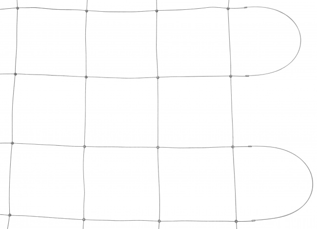 Stainless Steel Wire Rope Mesh by the m² (1.5 mm/200 mm) | Safetynet365