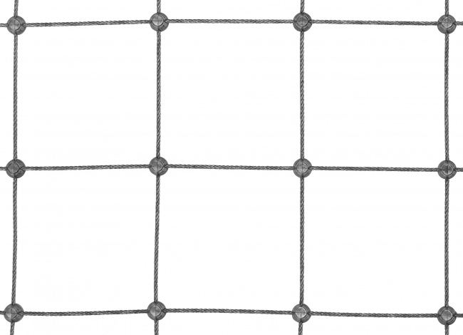 Stainless Steel Wire Rope Mesh Made to Measure (2.0 mm/75 mm) | Safetynet365