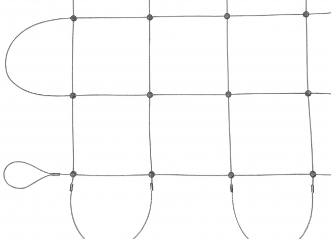 Wire Mesh Netting Made to Measure (2.0 mm/125 mm) | Safetynet365