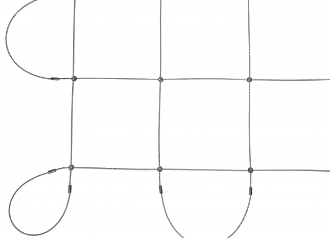 Schutznetz aus Edelstahl (2,5 mm/200 mm) | Schutznetze24