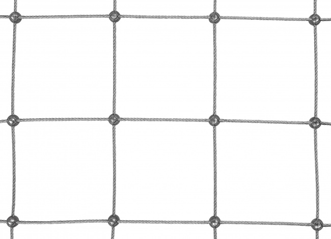 Edelstahlnetz nach Maß (3,0 mm/100 mm) | Schutznetze24