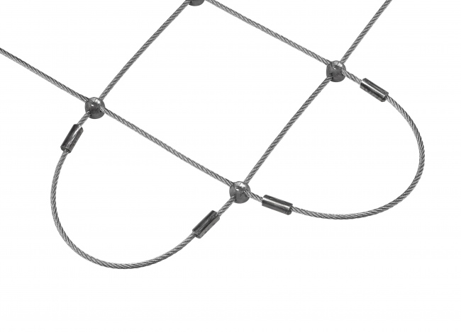 Schutznetz aus Edelstahl nach Maß (3,0 mm/125 mm) | Schutznetze24