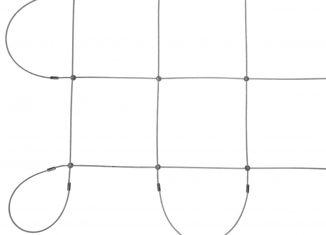 Drahtnetz aus Edelstahl nach Maß (3,0 mm/300 mm) | Schutznetze24