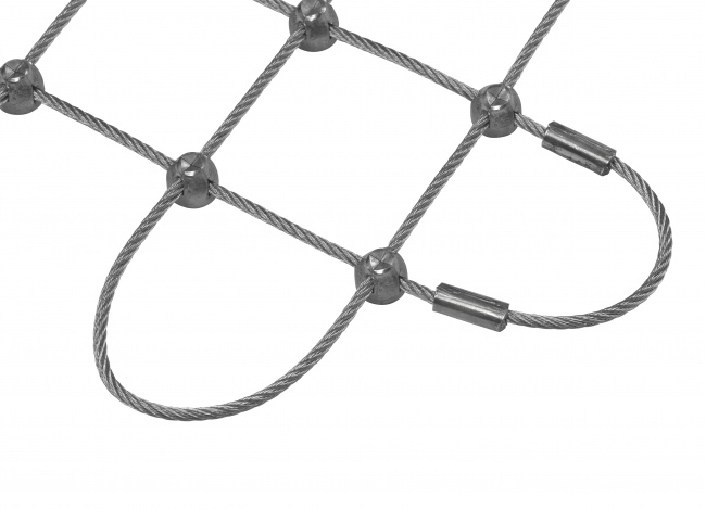 Stainless Steel Netting Made to Measure (4.0 mm/50 mm) | Safetynet365