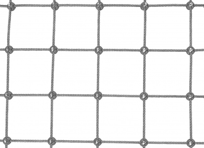 Wire Rope Netting Made to Measure (4.0 mm/75 mm) | Safetynet365
