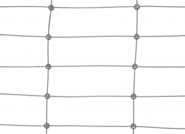 Custom-made Wire Rope Netting with 50/100 mm Mesh Size | Safetynet365