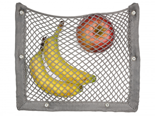 Shelf Net with Wire Frame and Eyelets 250 x 280 mm | Safetynet365