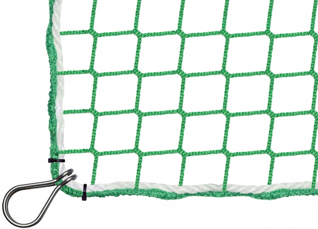 Auffangnetz per m² (nach Maß) mit Kauschenbügel | Schutznetze24