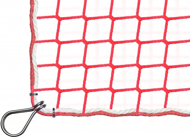 Auffangnetz per m² (nach Maß) mit Kauschenbügel | Schutznetze24