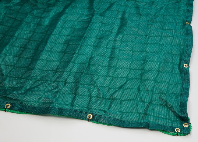 Safety Net with Overlay Panel (100 mm Mesh, Heavy Woven Fabric) | Safetynet365