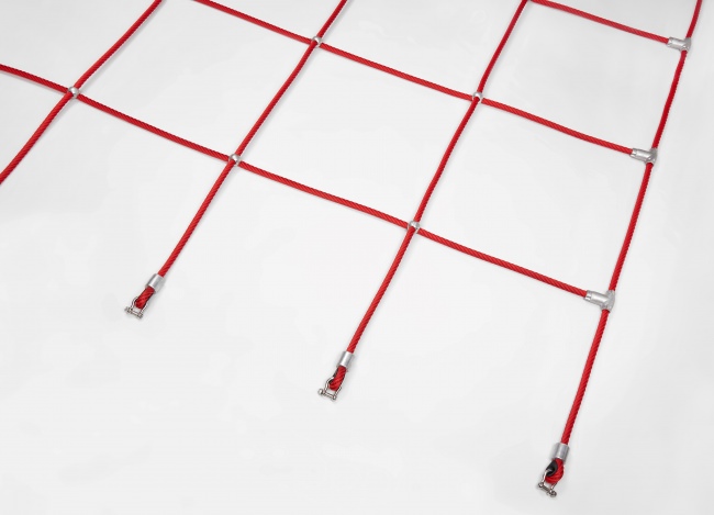 Custom-Made Climbing Net with Aluminium Knots | Safetynet365