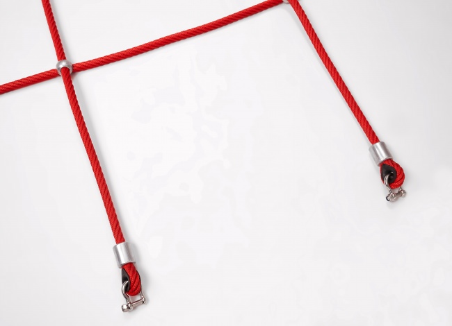 Custom-Made Climbing Net with Aluminium Knots | Safetynet365