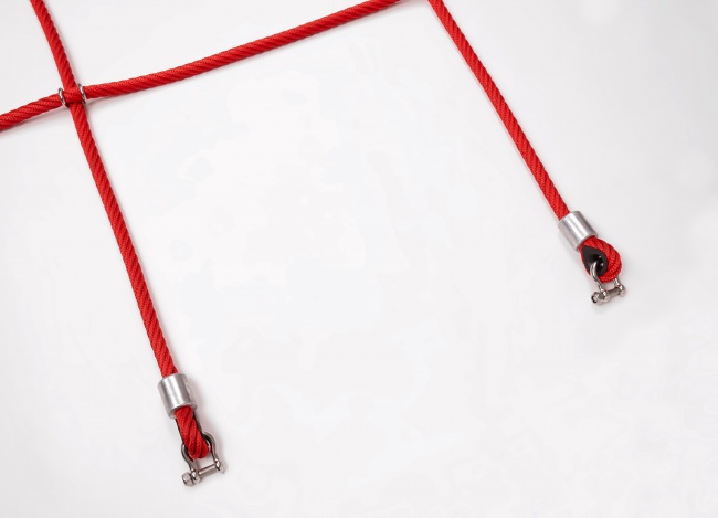 Horizontales Herkulesnetz mit großer Maschenweite | Schutznetze24