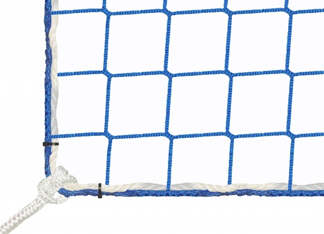 Bauschutznetz per m² (nach Maß) mit Aufhängeseilen | Schutznetze24