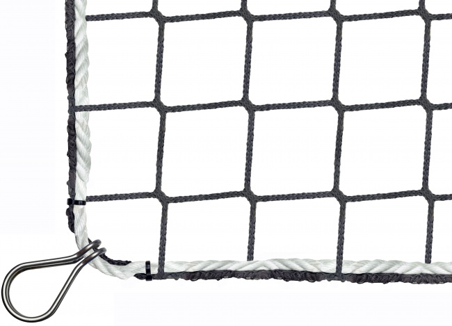 Bauschutznetz per m² (nach Maß) mit Kauschenbügel | Schutznetze24