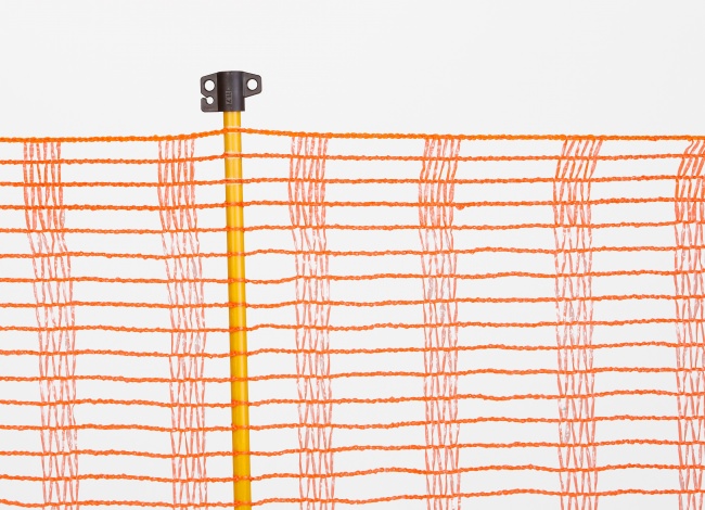 Baustellen-Begrenzungszaun 25 m, orange | Schutznetze24