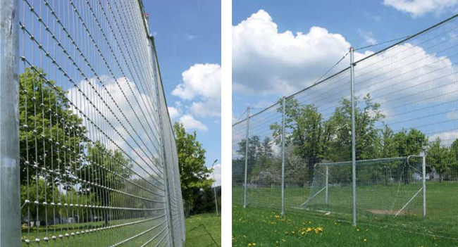 Bolzplatz-Netz (Anti-Vandalismus-Ballfangzaun) nach Maß | Schutznetze24