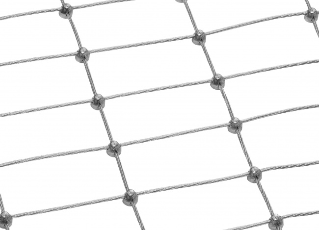 Tailor-made Steel Wire Net with 3.0 mm Rope Diameter