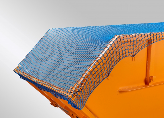 Skip Cover Net 3.50 x 7.00 m, Blue or Green | Safetynet365