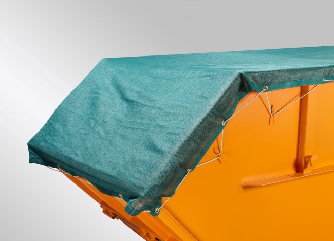 Skip Covering Fabric 3.50 x 8.00 m - Dark Green | Safetynet365