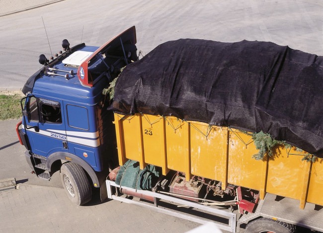 Skip Tarpaulin 3.50 x 6.00 m, Black | Safetynet365