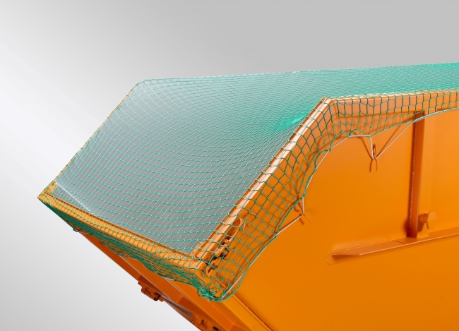 Skip Covering Net 3.5 x 6m - with DEKRA Certificate, Green | Safetynet365