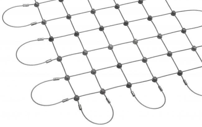 Custom-made Wire Net with 50 mm Mesh Size | Safetynet365