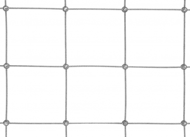 Steel Rope Mesh with 2.5 mm Rope Diameter | Safetynet365