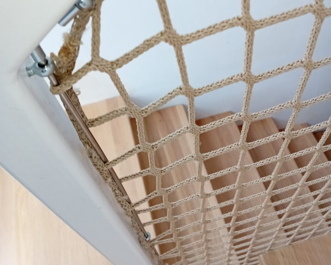 Edelstahl-Befestigungssystem Ø 5 mm für Netze | Schutznetze24