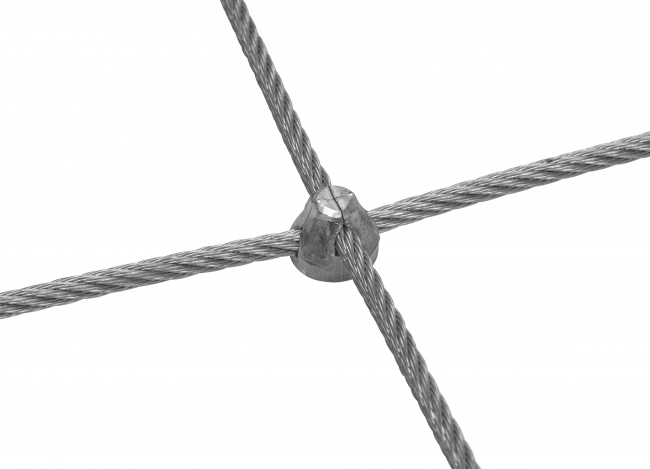 Stainless Steel Net Made to Measure with 5.0 mm Rope Diameter