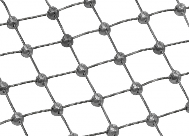 Stainless Steel Net with 25 mm Mesh Size | safetynet365.com