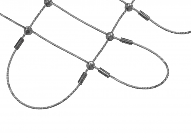 Edelstahlnetz mit 3,0 mm Materialstärke | Schutznetze24