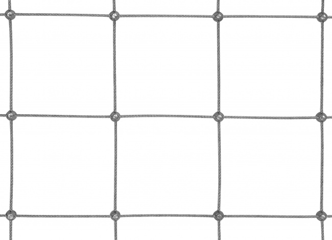 Wire Rope Netting by the m² with 4.0 mm Rope Diameter | Safetynet365