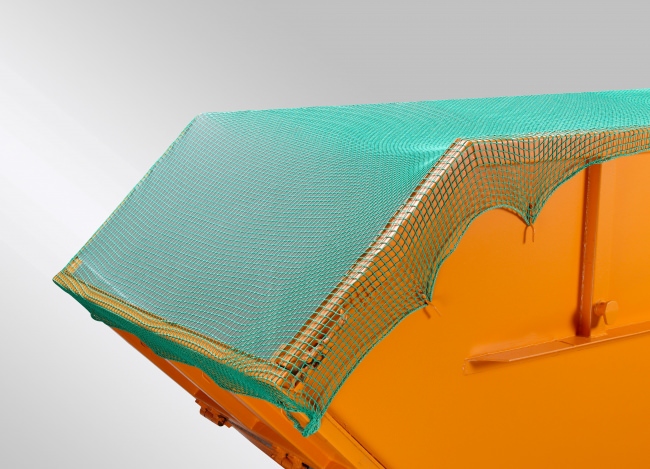 Close-meshed Container Covering Net 3.50 x 7.00 m, Green | Safetynet365