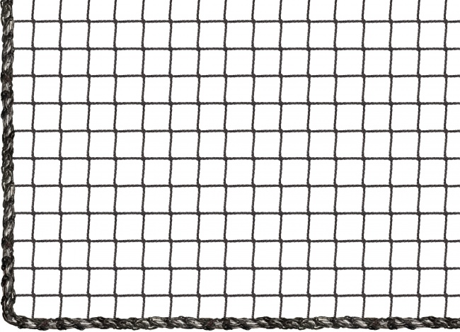 Custom-Made Close-Meshed Container Net, Black | Safetynet365
