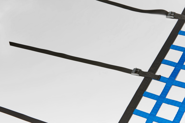 Custom-Made Lashing Net with Strap Fasteners | Safetynet365