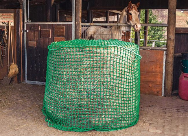 Round Bale Hay Net Made to Measure (60 mm Mesh) | Safetynet365