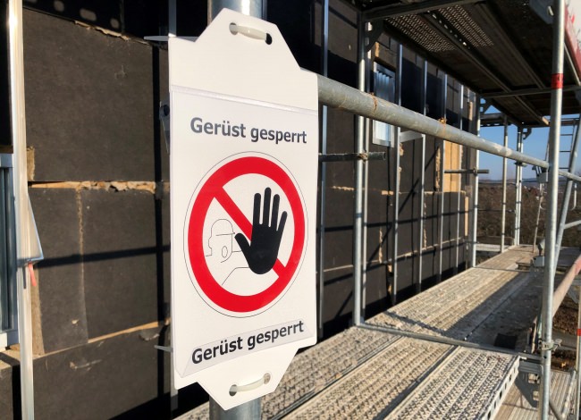 Sheet Protector For Scaffold Test Protocols | Safetynet365