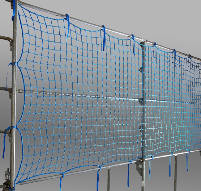 Scaffolding Net 1.50x10.00 m with Quick-Release Straps | Safetynet365